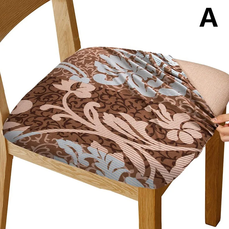 1 шт. съемное эластичное защитное сиденье для обеденного стула чехол сиденья с