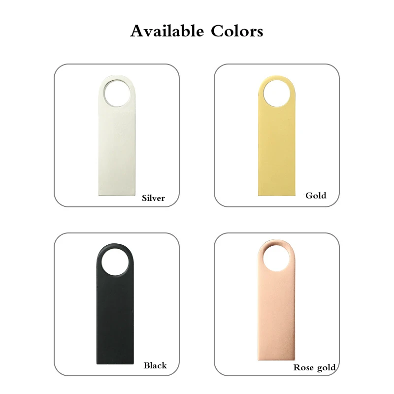 

Real Capacity 64GB 32GB 8GB USB3.0 Metal USB Flash Drive Mini Memory Stick Pendrive Photography Bulk Gift(over 10pcs Free Logo)