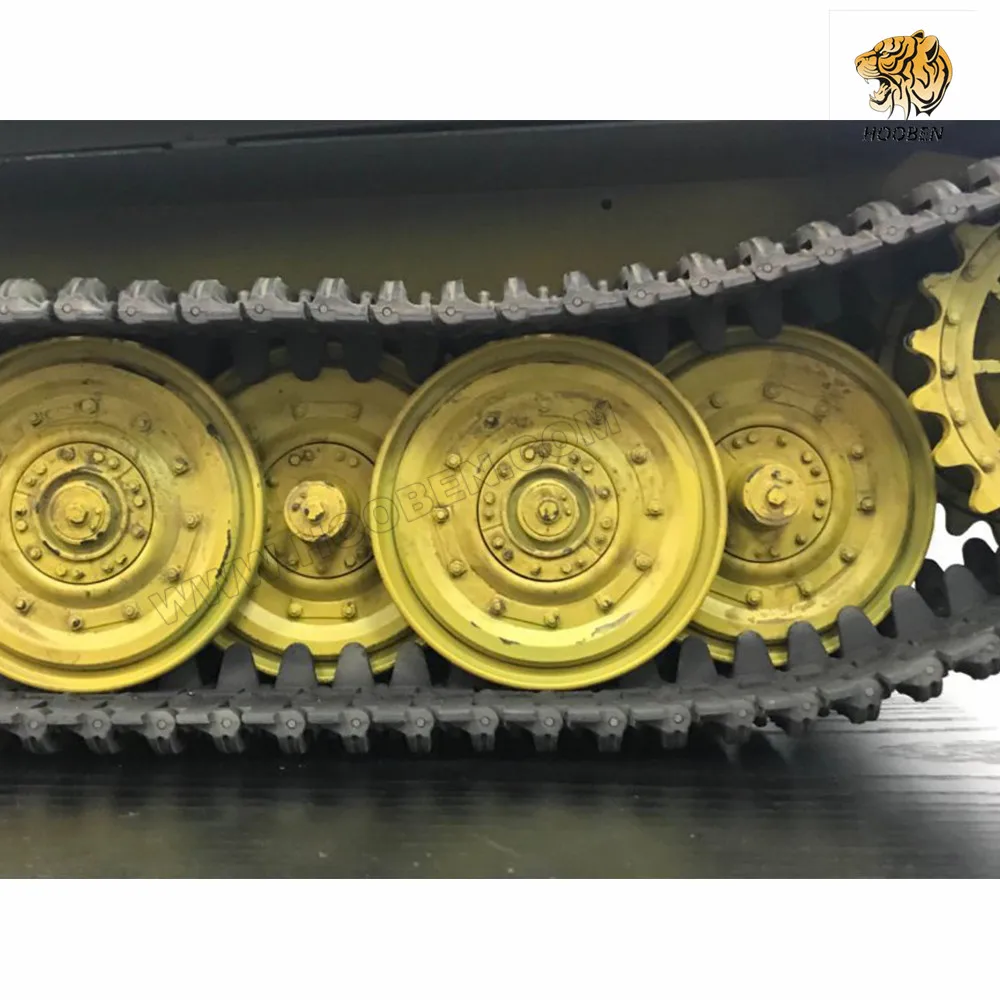 HOOBEN 1:10 RC RTR Танк TigerI позднего производства Wittmann тяжелый танк Второй мировой войны на радиоуправлении полная функция AFV, готов к запуску