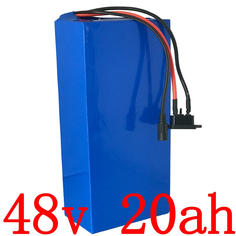 

48V 2000W 1500W 1000W 48V 20Ah Electric Bike Battery 48V 20Ah E-bike Battery 48 Volt Lithium Battery With 50A BMS and 5A Charger