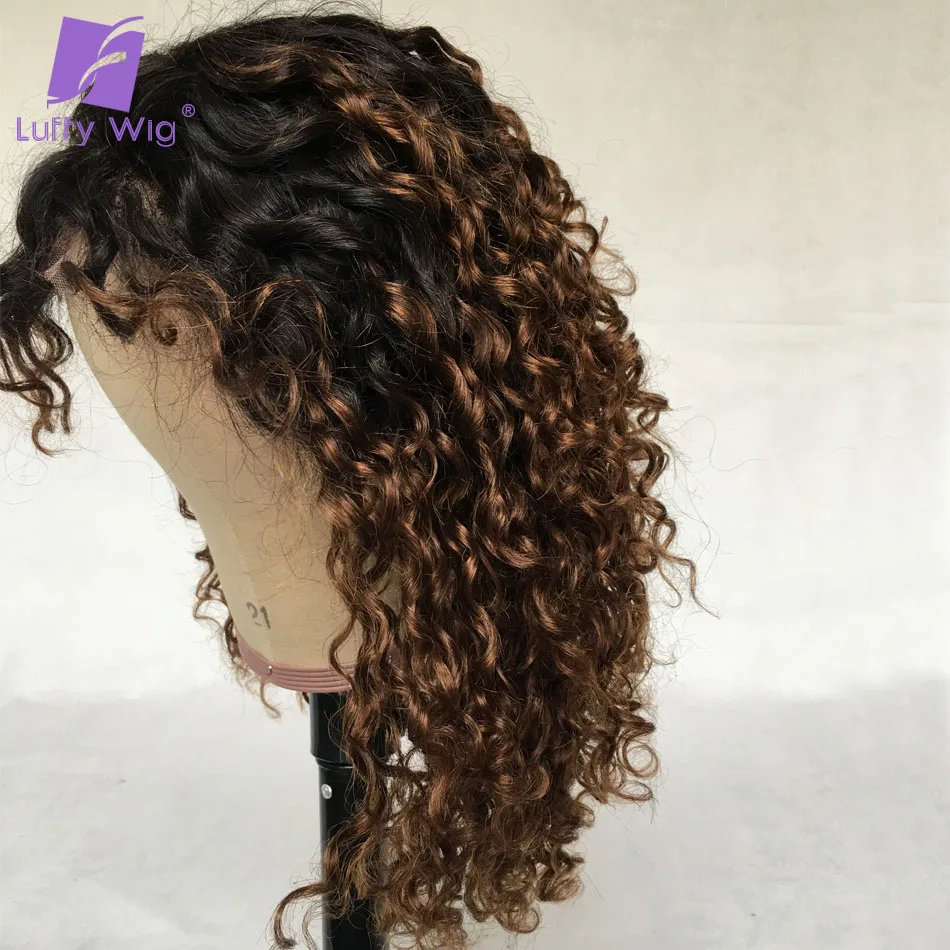 Розовые кружевные передние человеческие волосы парики с детскими волосами