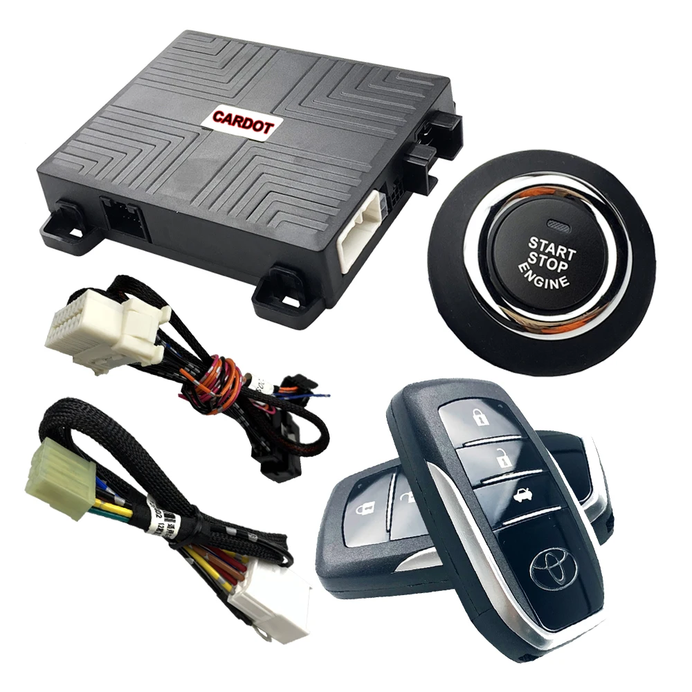 Cardot Smart Pke двигатель старт стоп без ключа вход удаленный стартер Автомобильная