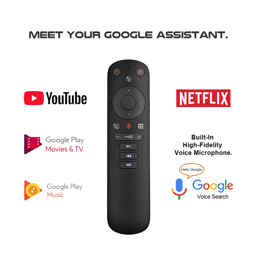 2 4 GHz Google Voice Air Remote Mouse Многофункциональный гироскоп обучающий пульт
