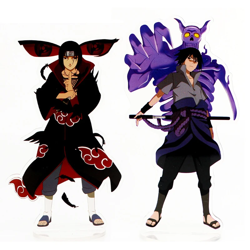 Игрушка-подставка в стиле аниме 7 стилей крутая акриловая фигурка Uchiha Itachi Sasuke