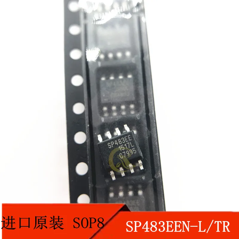 

5PCS SP483EEN-L/TR patch SOP8 enhanced low EMI half-duplex RS - 485 transceiver original products