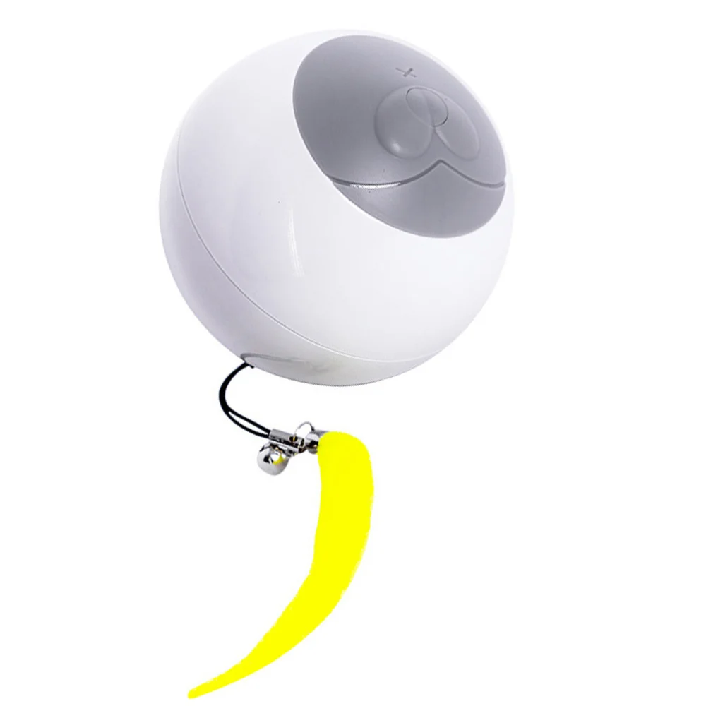 

1Pc Smart Cat LED Luminous Leak Food Interactive (Grey)