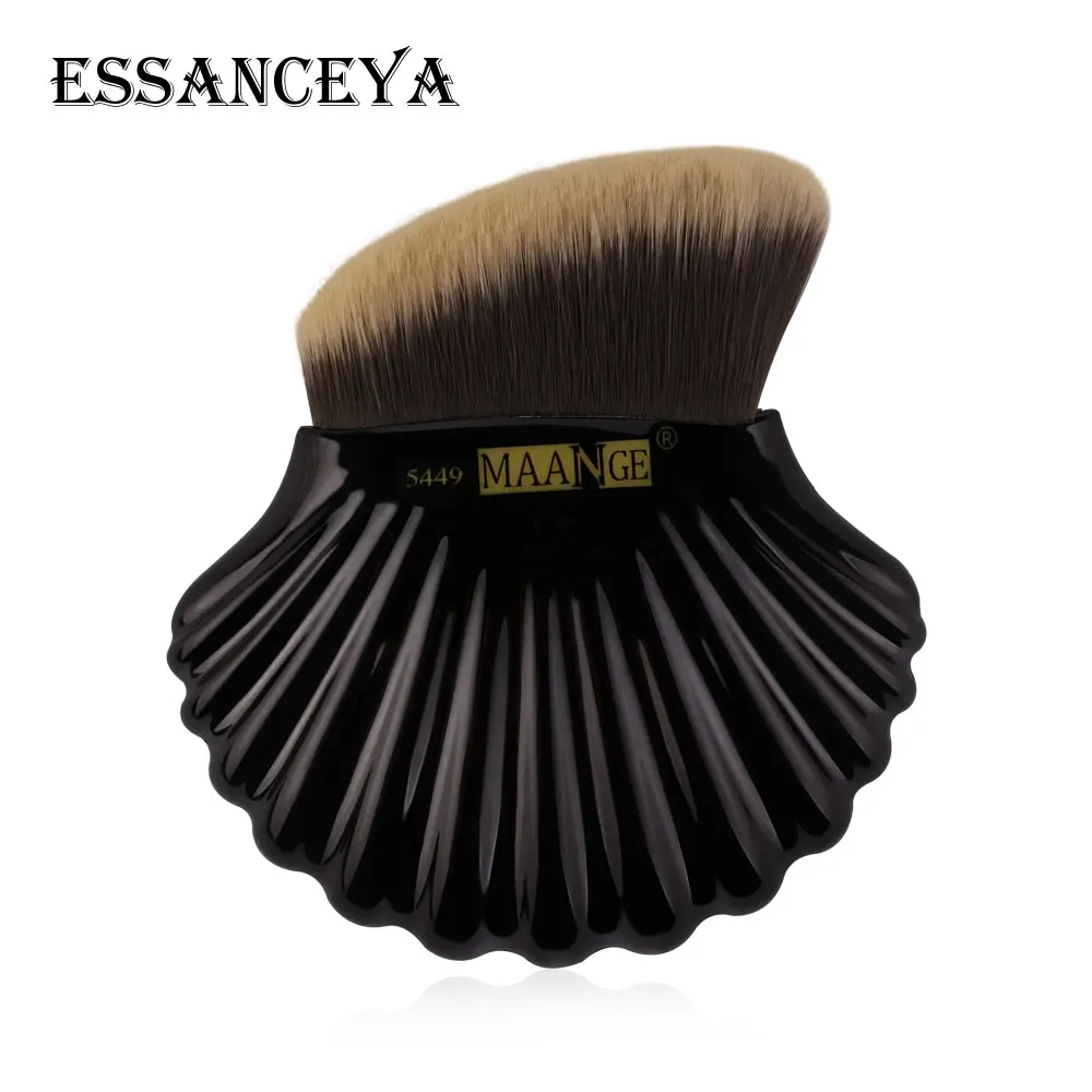 single brush Essanceya 1 шт. основа кисти для макияжа Набор тонального крема для век Румяна Косметическая Кисть для макияжа contour Pro Кисть для макияжа с коробкой и подарки - Handle Color: single brush
