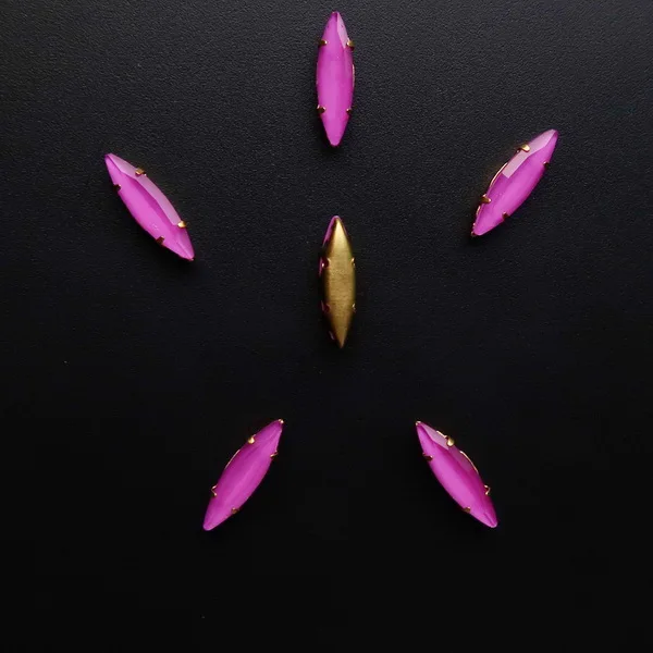 A16 Purple Золотой Коготь 50 шт/п 4*15 мм желе конфеты AB стекло кристалл Наветт Маркиза Форма пришить стразы кристаллы одежды diy - Цвет: A16 Purple