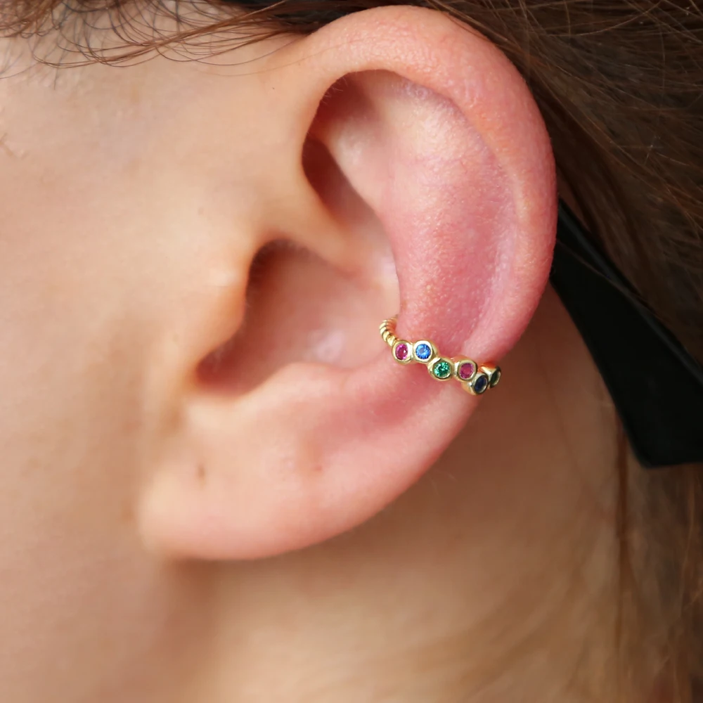 Женские серьги-каффы из серебра 925 пробы | Украшения и аксессуары