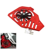 modified motorcycle cnc aluminum pcx fan cover guard cover rotate wind fan blade for honda pcx 150 125 sh 125 lead125 2018 2020