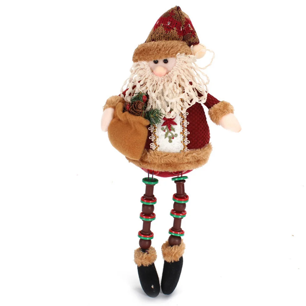 Праздничное украшение подарок снеговик милый Санта Клаус домашний рабочий стол