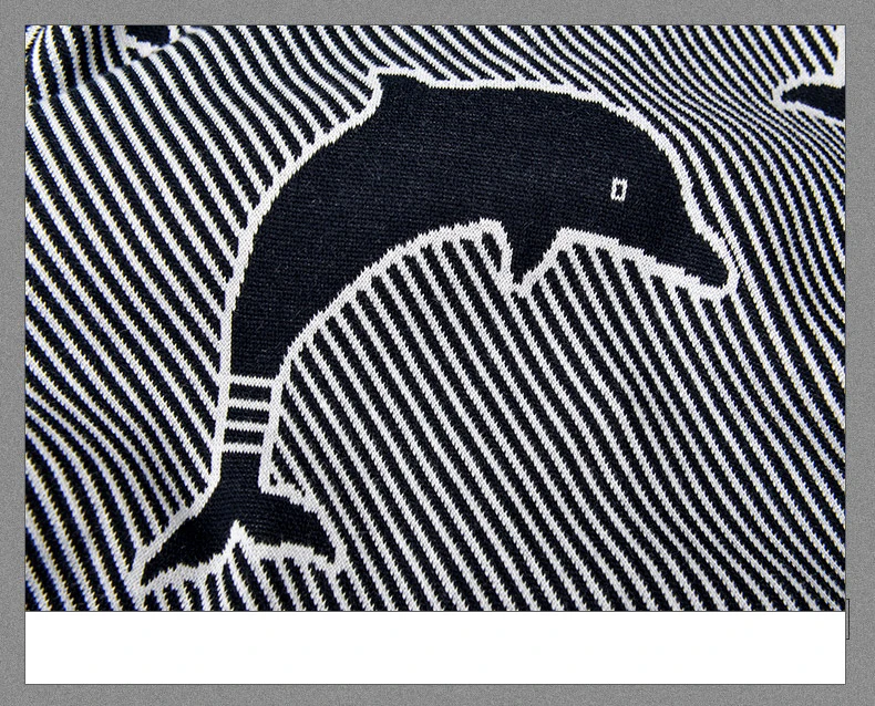 

2021 Fashion TB Brand Spring Autumn hooded Clothing Dolphin Pattern Jacket Men Sweatshirts Hoodies Casual Sportswear Coat