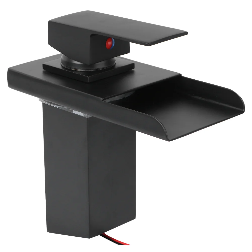 

1PC LED Basin Cold and Hot Waterfall (Battery Powered)