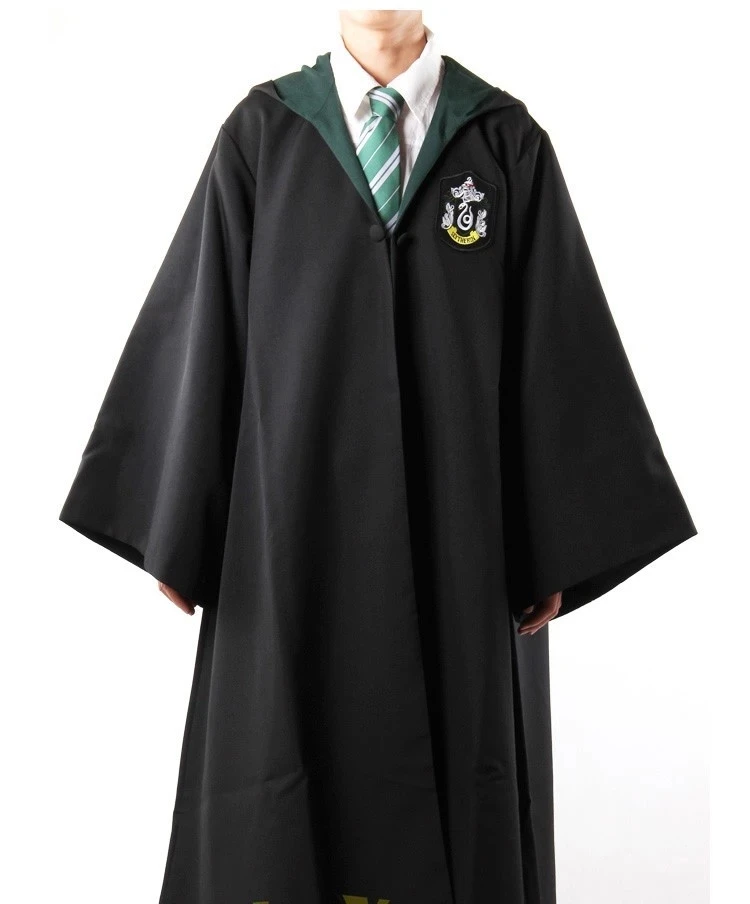kids adult robe cloak slytherin costume for children men women magic school uniform wizard granger cosplay costume free global shipping