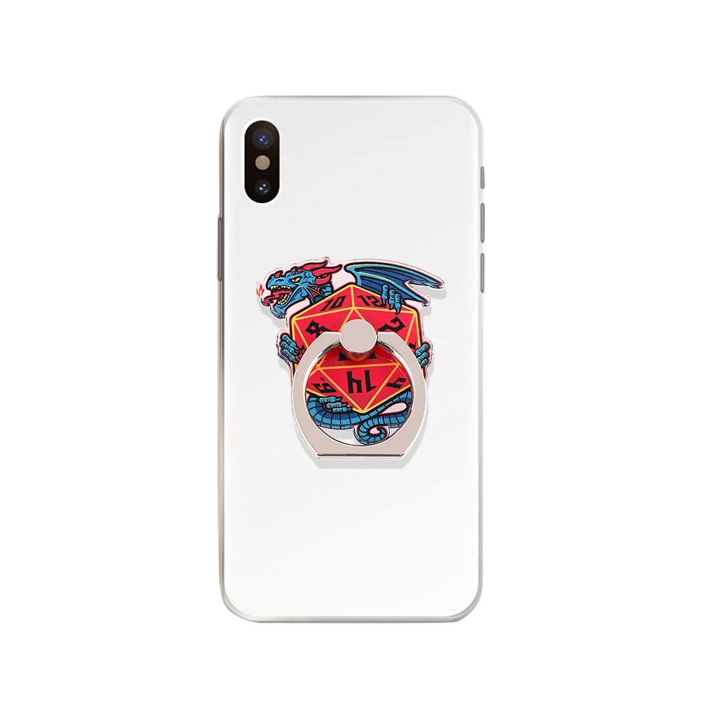 Кольцо на палец X2272 универсальная подставка с рисунком дракона держатель для