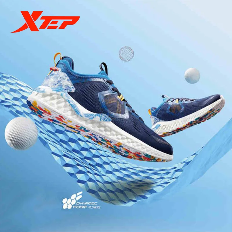 981319110361 динамическая форма X2 Xtep Мужская обувь для бега мужские летние спортивные кроссовки амортизация кроссовки для мужчин