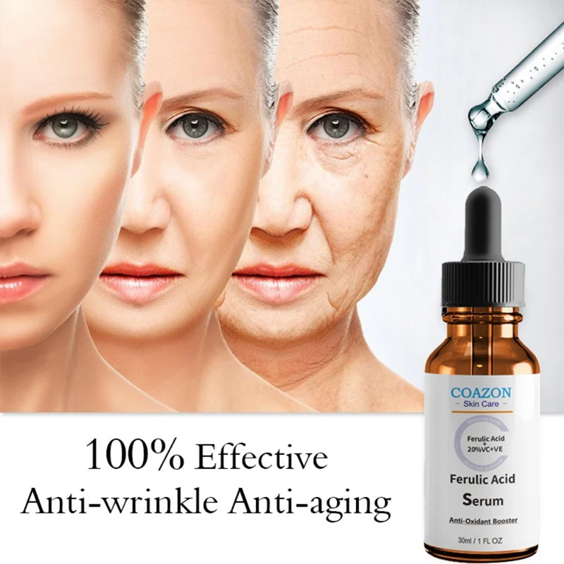 Hyaluronic Acid Serum 20%VC+VE Moisturizing Repair Wrinkles Firming Skin Anti-Aging Anti-Oxidant Essence CareS1 | Красота и здоровье