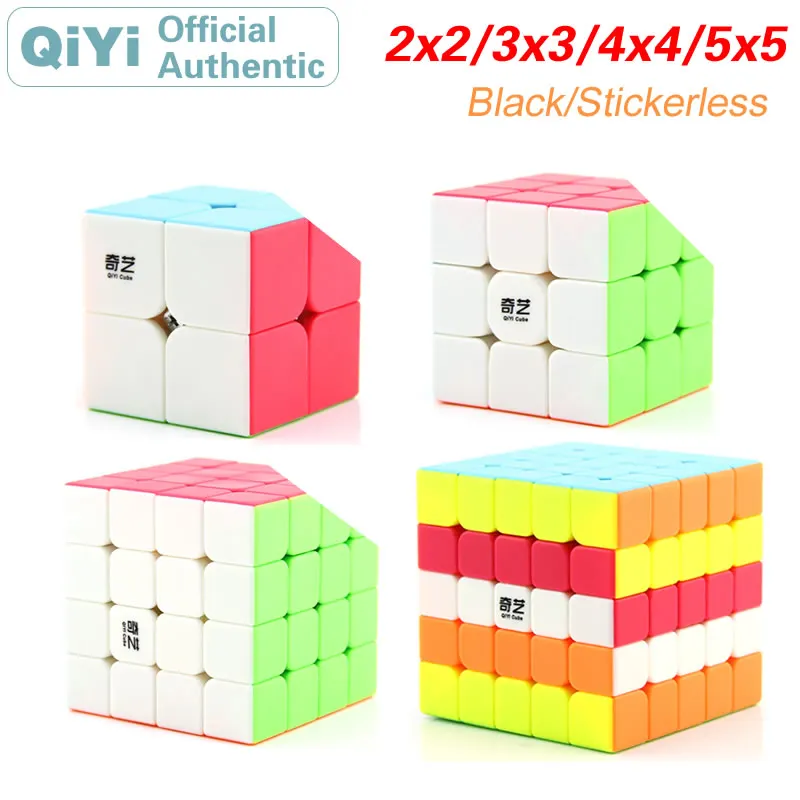 QiYi 2x2x2 3x3x3 4x4x4 5x5x5 волшебный куб 2x2/oneplus 3/OnePlus x 3 4x4 5x5 Neo Скорость кубики Пазлы