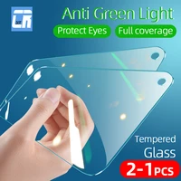 real eye protection tempered glass for huawei nova 5 5t 4e 3i green light screen protector p30 mate 9 30 lite p smart plus 2019