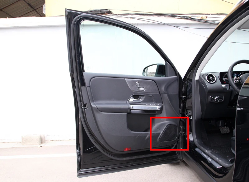 Для Mercedes-Benz GLB-Class X247 GLB200 220 250 2019 2020 крышка динамика из нержавеющей стали