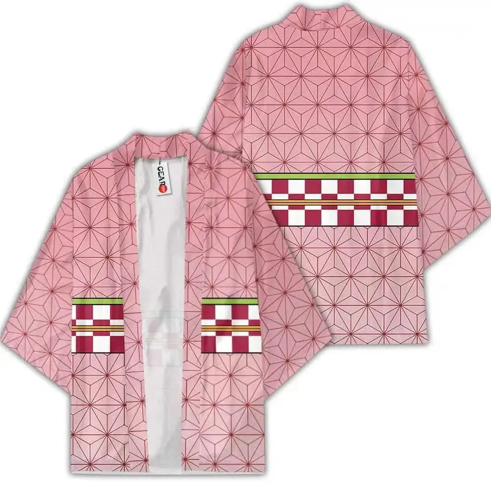 

Fashion Autumn Coat Japanese Kimono Cardigan Anime Kimono Haori For Woman Man Loose Student Long Sleeve Outer Garment