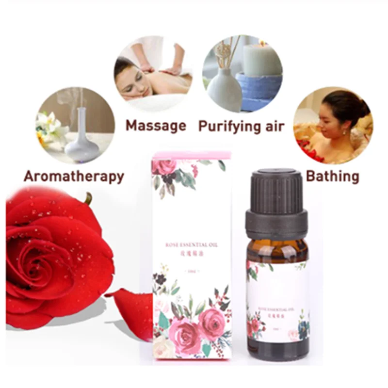 Pure Natural 1ML Pure Rose Essential Oil for skin care