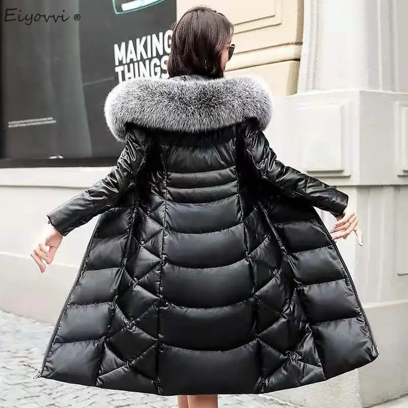 

Womens Down Winter Jackets Long Ultra Light Thin Casual Coat Puffer Jacket Slim Remove Hooded Parka Coats Outerwear