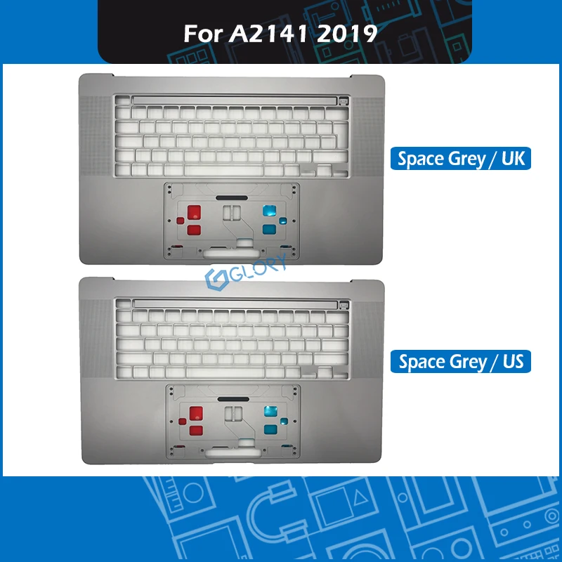 

2019 новый космический серый Topcase Для Macbook Pro Retina 16 дюймов A2141 верхний чехол для рук сменный EMC 3347
