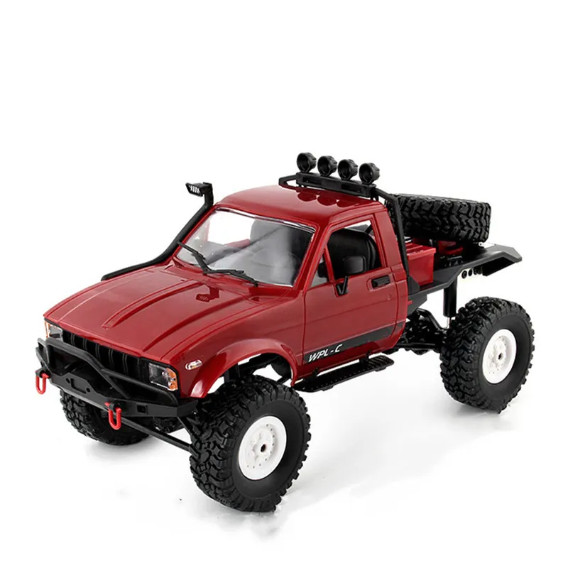 

1:16 WPL C14 RC Truck 2CH 4WD Scale 2.4G Radio Control Car Off-Road Climbing 15km/H Racing Car Kids Gifts Toy Model Toys truck