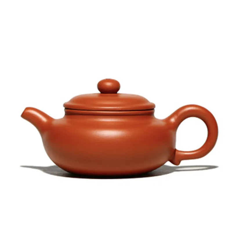 

Yixing Purple Sand Teapot Raw Ore Zhu Mud Ball Hole Antique Pot Small Capacity Famous Pure Hand-made Home Teakettle Tea Set