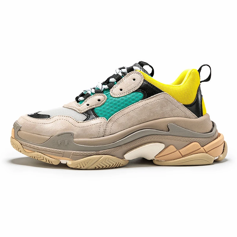 2021 Men Designer Shoes Chunky Platform Dad Shoes for Men Triple S Paris Tenis Sneakers Trainers Tennis Shoes Plus Size 43-44-45