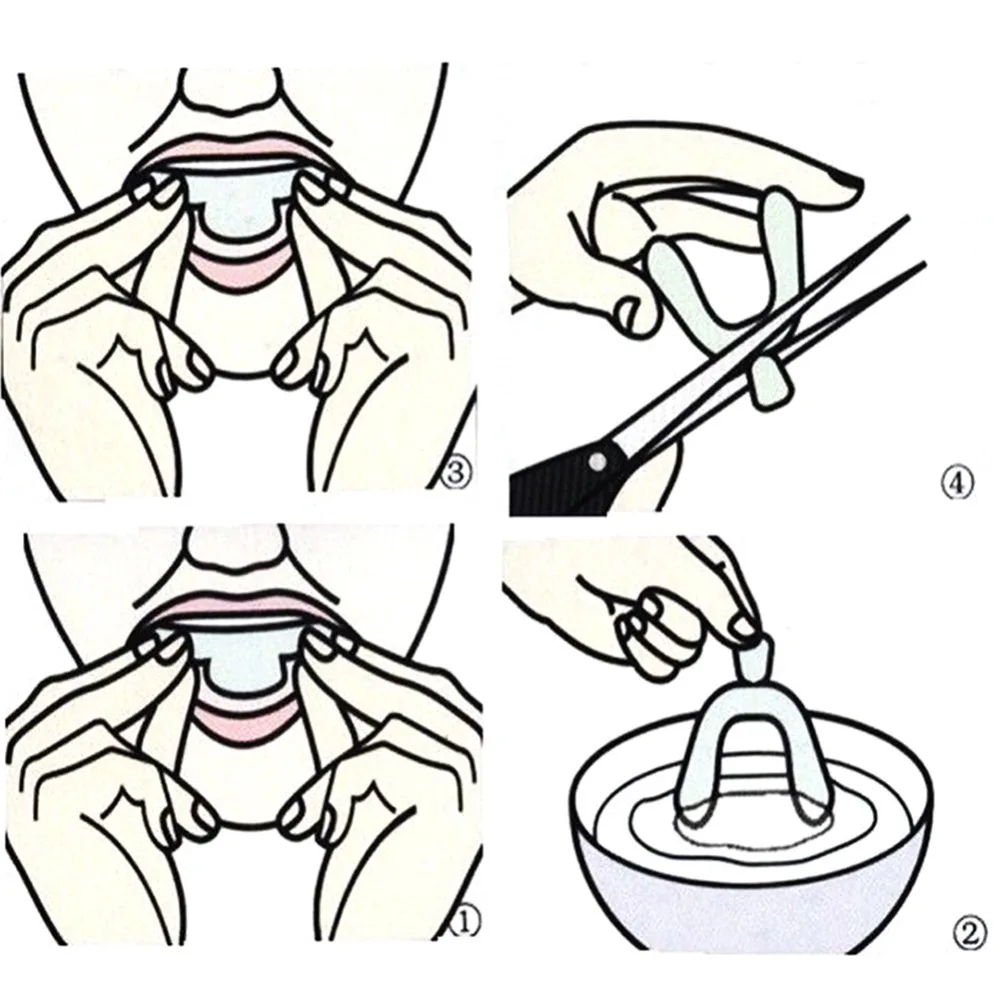 

Mouth Guard EVA Teeth Protector Night Guard Mouth Trays for Bruxism Grinding Anti-snoring Teeth Whitening Boxing Protection