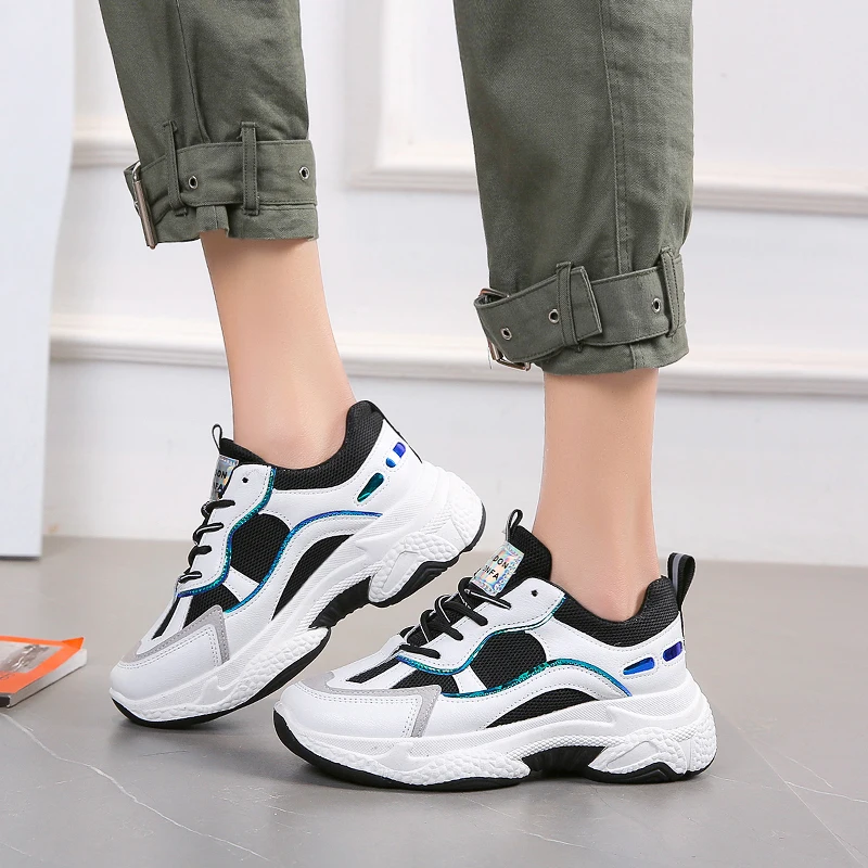 Женские кроссовки Повседневная обувь на нескользящей подошве Сезон весна осень