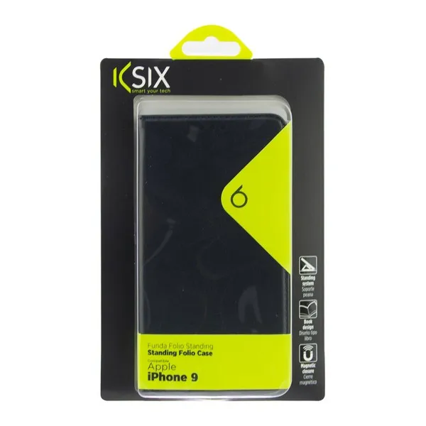 Фолио Мобильный телефон чехол Iphone Xr KSIX черный| |