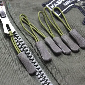 10pcs Zipper Pull Tag Puller End Fixer Zip Cord Tab Replacement Clip Broken Buckle Travel Bag Suitca in USA (United States)