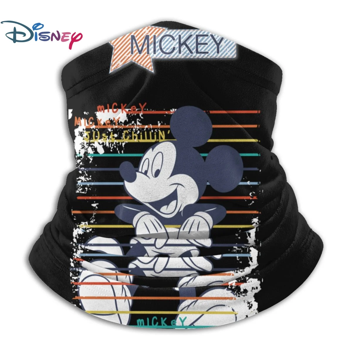 

Disney Mickey Women's scarf child Cycling winter Men Headband Magic Scarf Neck Fleece Warm Cover Half Face Scarves Bandana buff