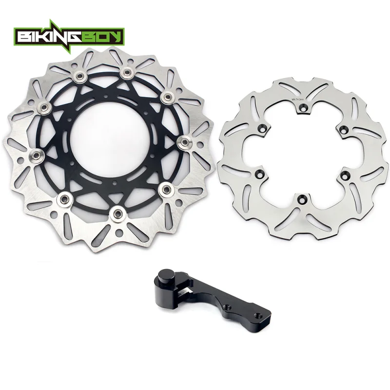 Передние и задние тормозные диски BIKINGBOY DRZ 05-19 18 17 16 15 14 13 12 11 10 09 08 кронштейны для