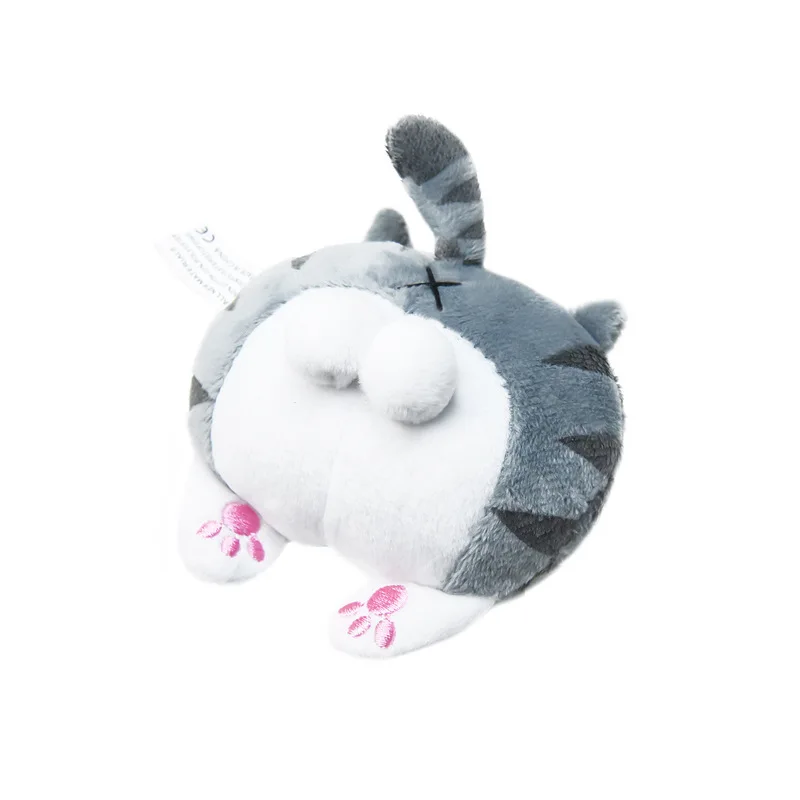 Kawaii плюшевый брелок забавная корги кот ягодицы мягкие игрушки заполненные