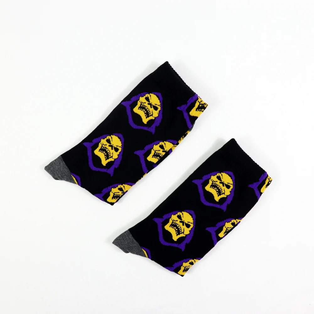 

Revelation Retro Skeletor Mark Hamill Voicing Cycling Movement Cotton Socks
