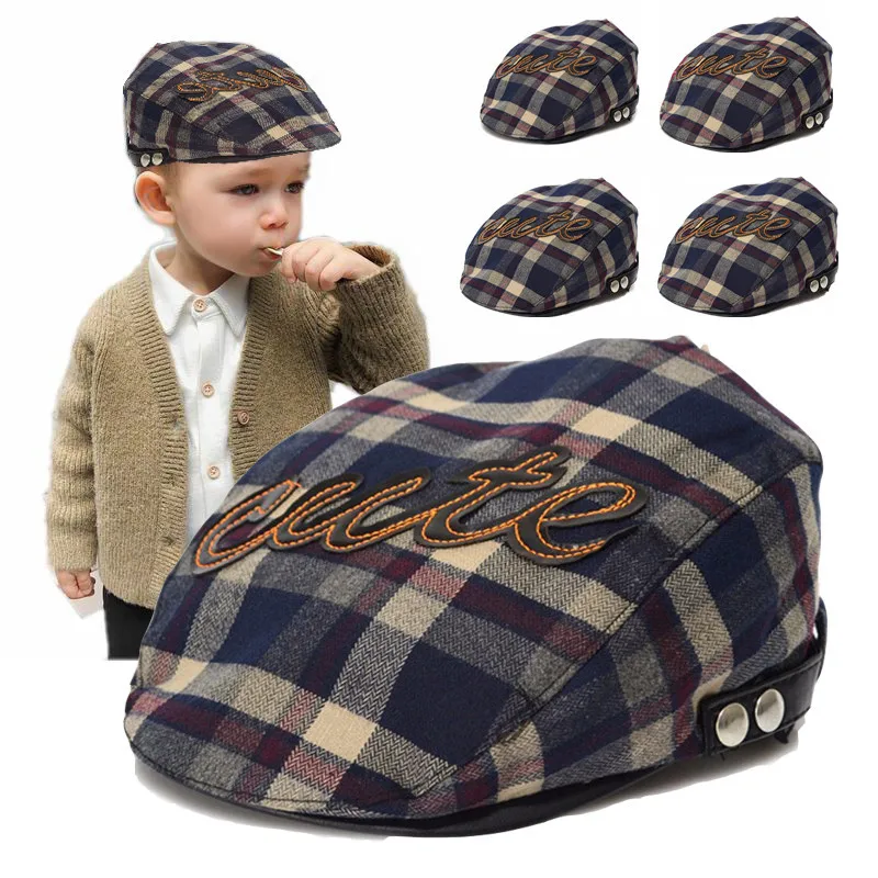 

4 Colors Baby Toddler Infant Boina Casquette Headwear Beret Hat Sun Cap