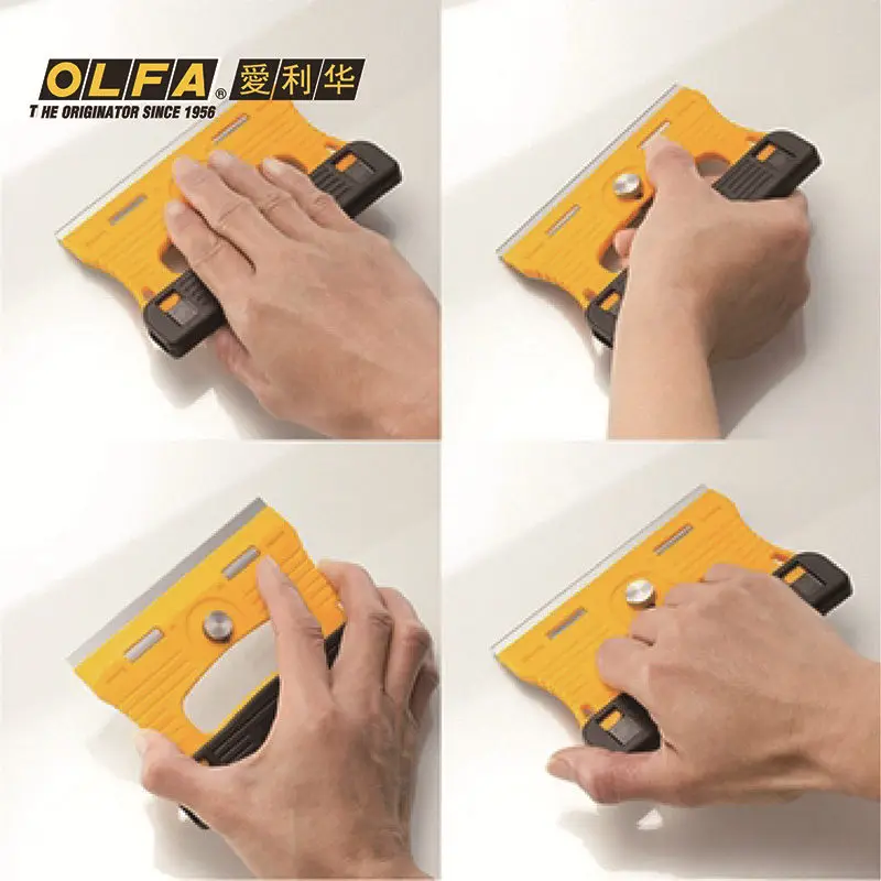 OLFA Ariva, Япония, импортное ручное лезвие из нержавеющей стали для очистки стекла