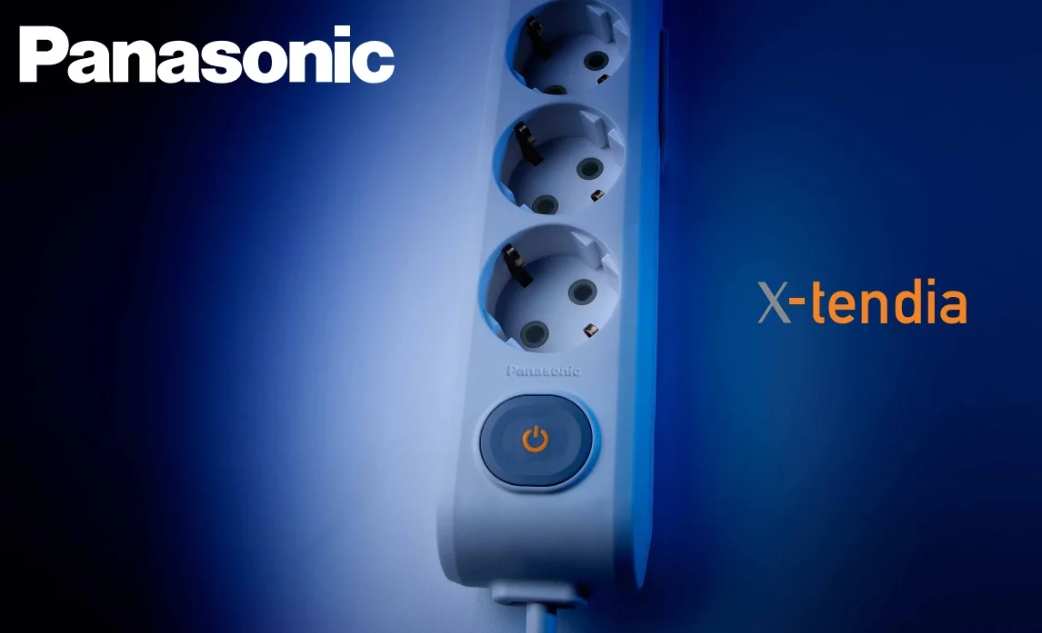 Удлинитель Panasonic 5 метров 3 гнезда 3500Вт 16 А WLTA04352WH RU|Сетевые шнуры и удлинители| |
