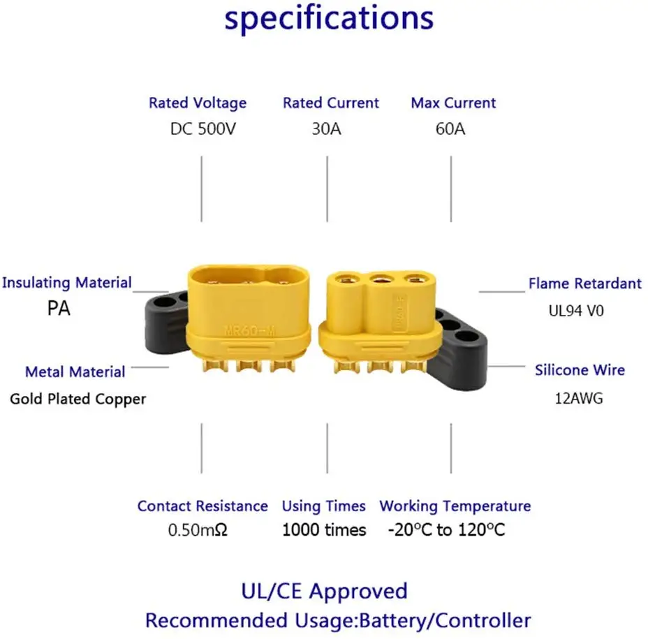 штепсельная вилка amass mr60 с защит