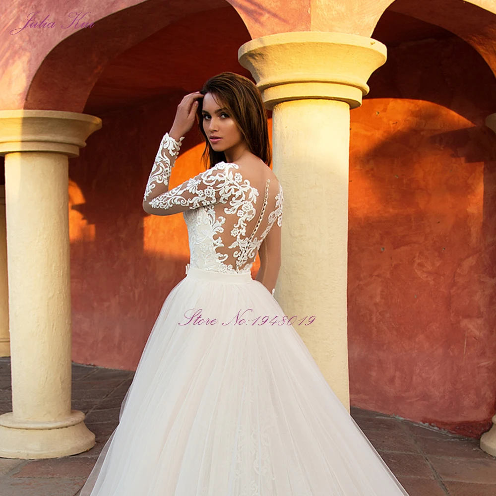 Свадебное платье с юбкой-годе и длинным рукавом 2 в 1 | Свадьбы торжества