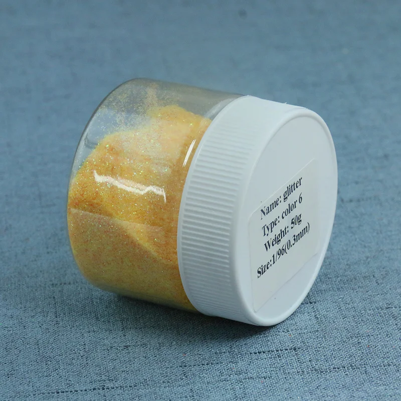 Блестящий перламутровый порошок No.6 пигментные блестящие гранулы для лака ногтей