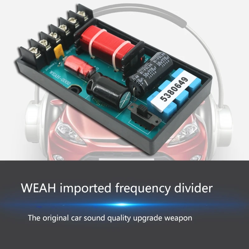 Два способа делитель частоты Автомобильные колонки два кроссовера для