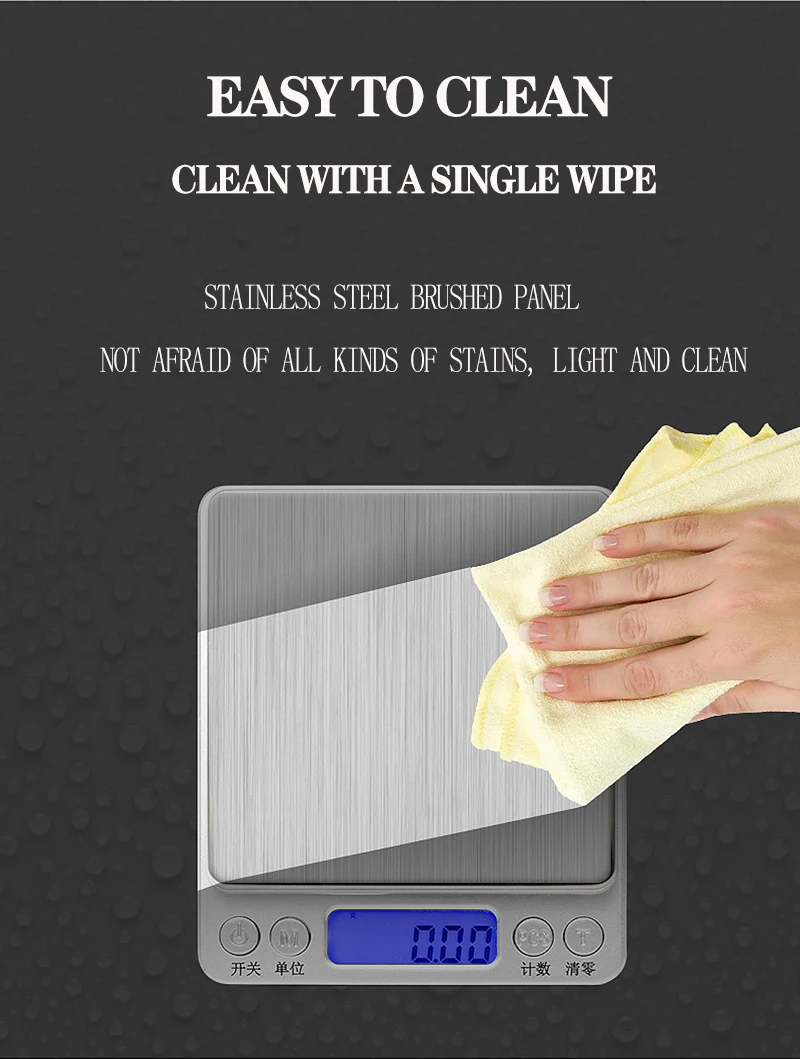 Бытовые высокоточные кухонные весы MAXMAN с ЖК дисплеем и зарядкой от USB карманные