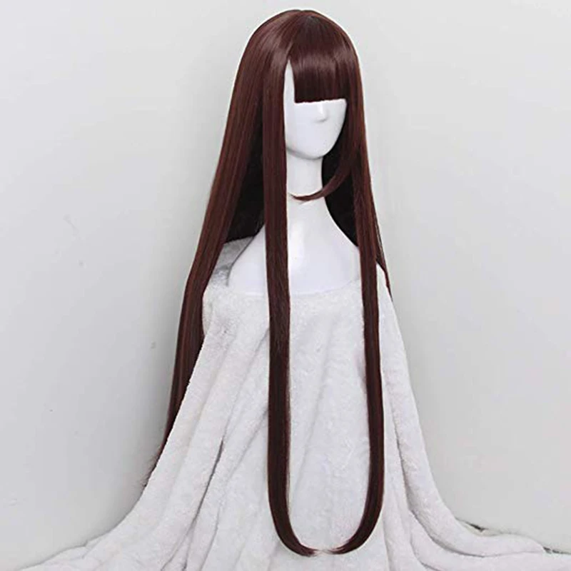 Парик из термостойких синтетических волос для косплея ахаги парик Хэллоуина