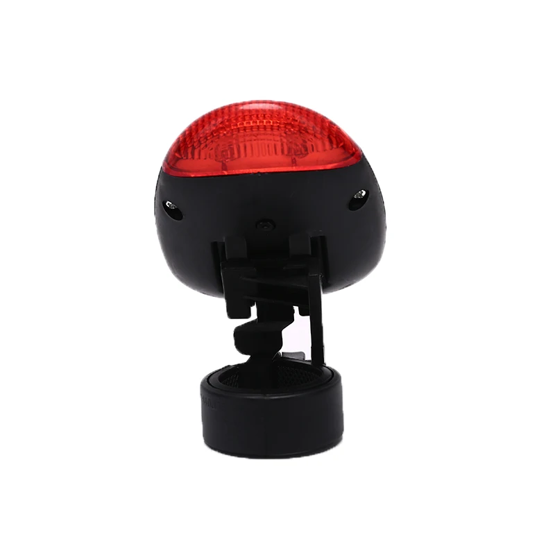 Велосипедный фонарь на солнечных батареях Светодиодный задний мигающий для