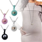 Женское ожерелье с подвеской-шариком